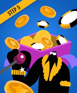 Use the 50 no deposit bonus